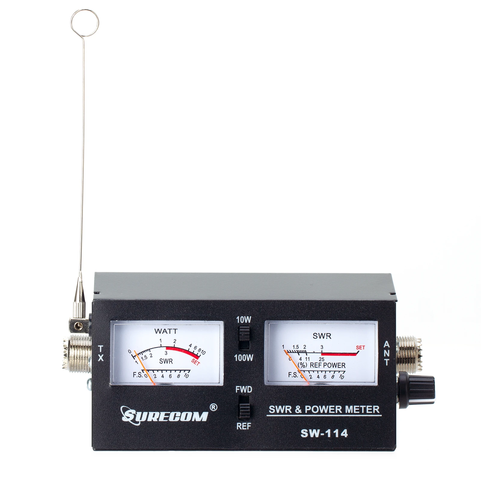 

Portable Frequency Counter Meter For Surecom SW-114 SWR RF Field Strength Test Power Meter For Relative Power 3 Function Analog