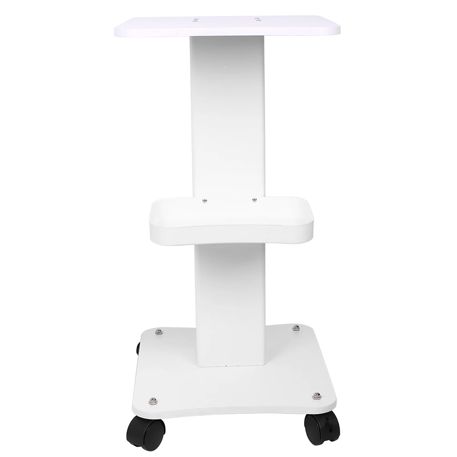 

Professional ABS Beauty Salon Trolley Salon Pedestal Rolling Cart Wheel Stand