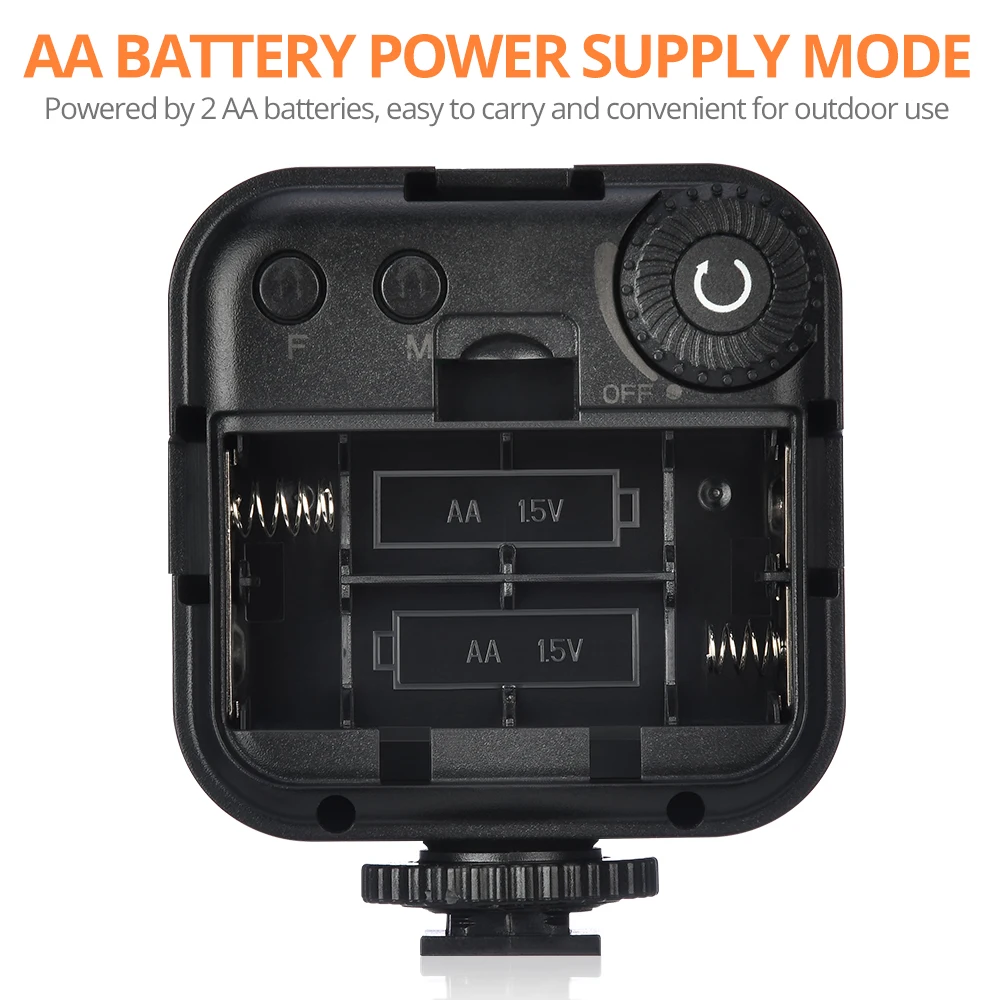 Travor светодиодный видео светильник Камера Портативный мини фотографии RGB