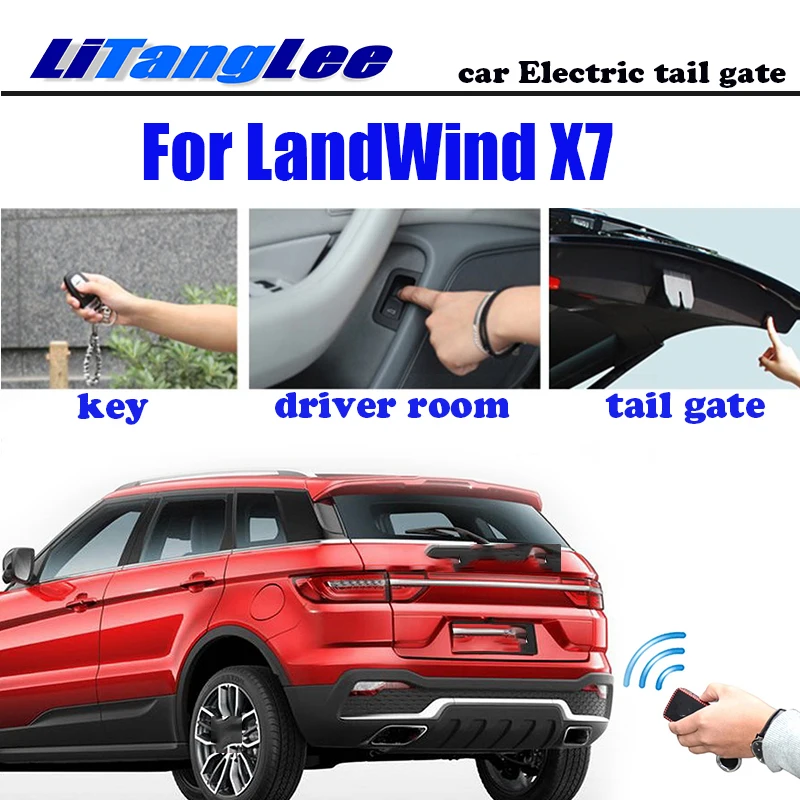 

LiTangLee Автомобильный Электрический подъемник задних ворот, вспомогательная Система задней двери для LandWind X7, крышка багажника с дистанционны...