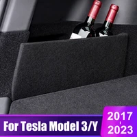 for tesla model 3 y 2017 2020 2021 2022 2023 trunk boot baffle partition parts tail box storage organize baffle car accessories
