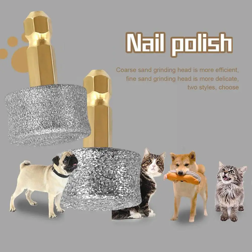 

Pet Nail Grinding Wheel Nail Grinding Head High Quality Steel Grinding White Wear-resistant Grinding Abrasive Head Fine Sol I8M8