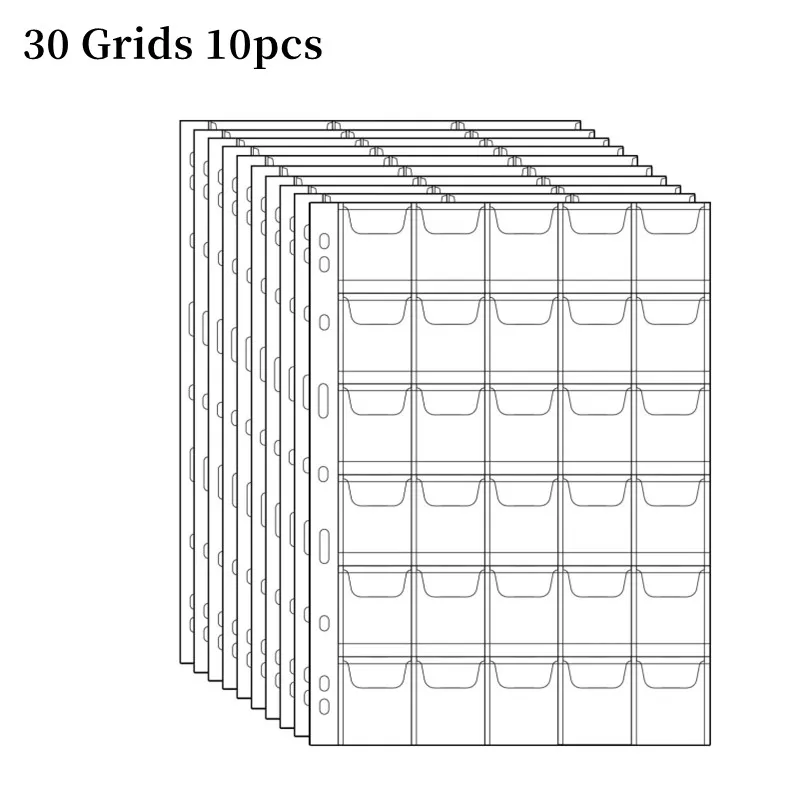 

Альбом для монет ПВХ, 10 шт.