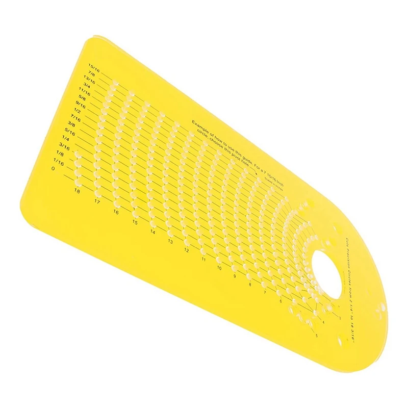 

BMDT-Circle Cutting Jig Router Circle Cutting Plunge Router Tools DIY Woodworking Accessory For Plunge Router Speaker Cutouts