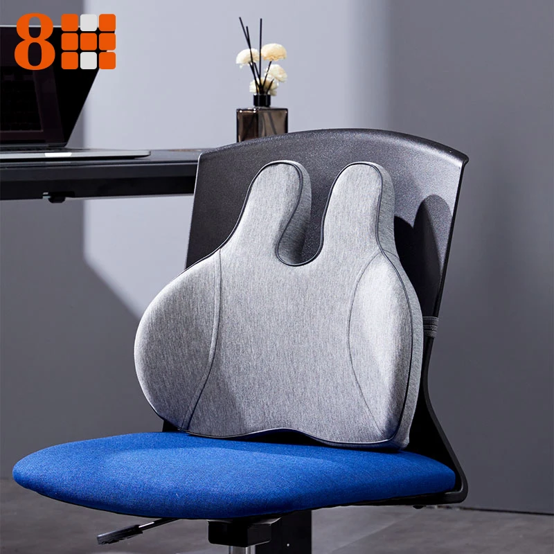 

8H Memory Foam Pillow Seat Cushion Orthopedic Cushion Support Lower Back Pillow Car Seat Hip Massage Cushion Set Cushion