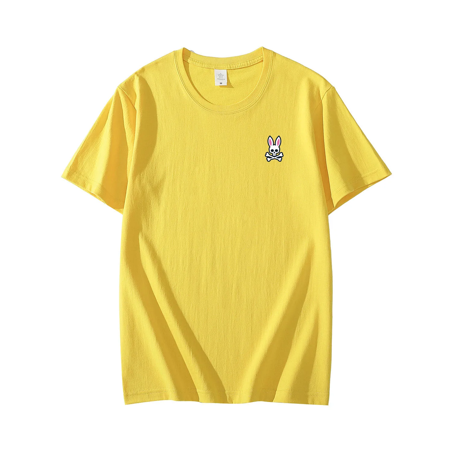 

Skull Bunny Breathable Print Casual Business Sports Short Sleeve Golf T-shirt Cotton New Summer Fashion High Quality Men's Top