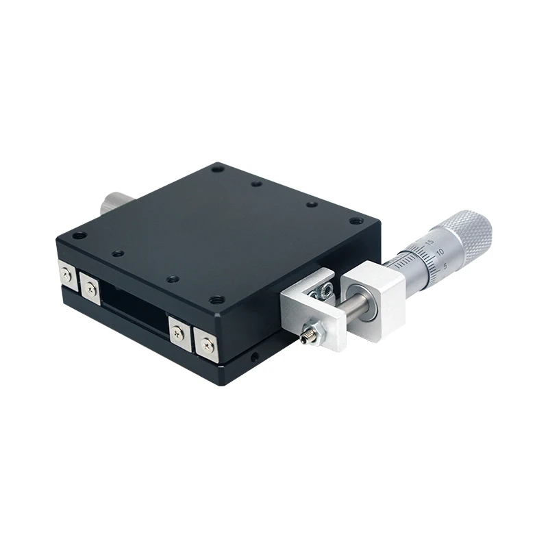 

X-axis Displacement Platform LGX40/60 Optical Precision Fine-tuning Steel Bar Ball-type Guide Manual Moving Slide