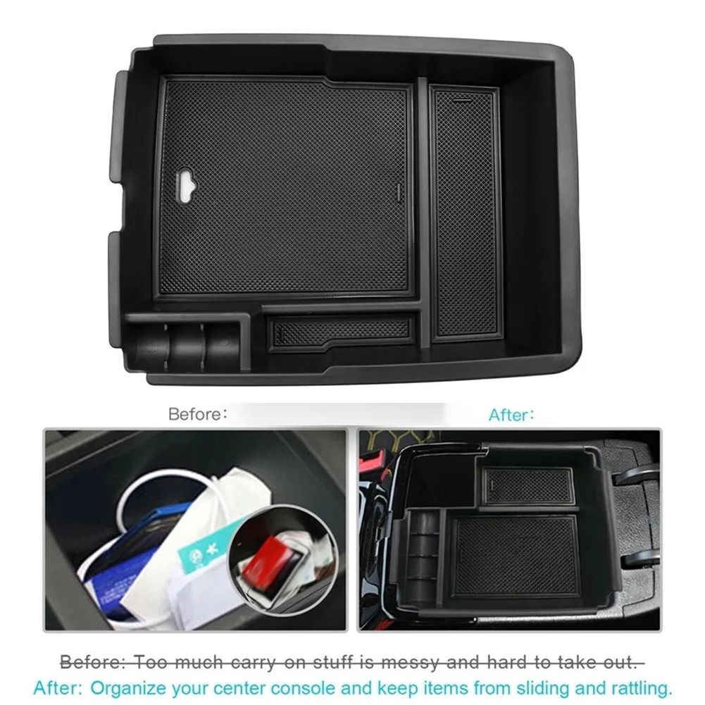 

Practical Durable New Car Armrest Storage Box Container Phones Replacement Accessory Central Console Cigarettes