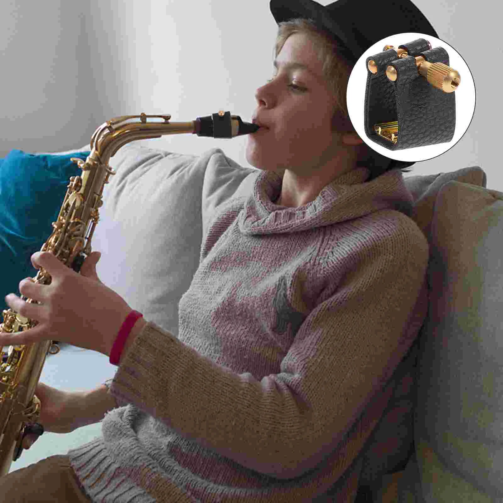 

1pc Practical Convenient Creative Clarinet Clip Sax Mouthpiece Clip for Home