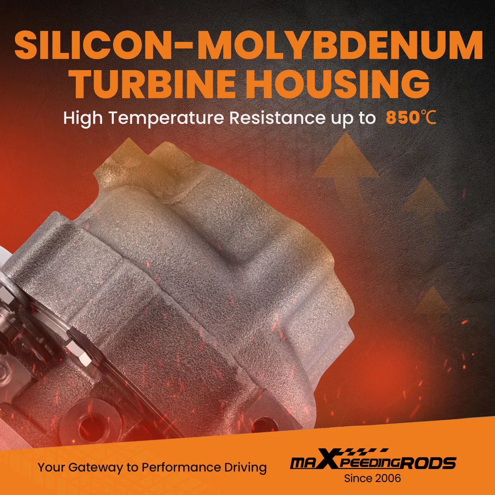 Заготовка турбокомпрессора VT16 для Mitsubishi Triton L200 2.5L 2010- 1515A170 VAD2002