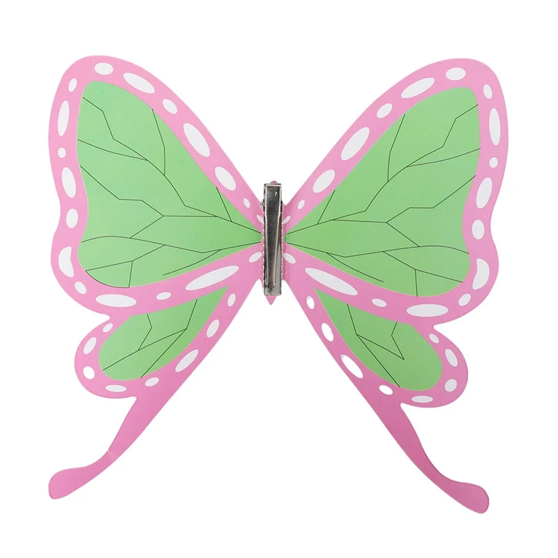 Заколка для волос Kochou Shinobu в форме бабочки украшение стиле аниме рассекающий