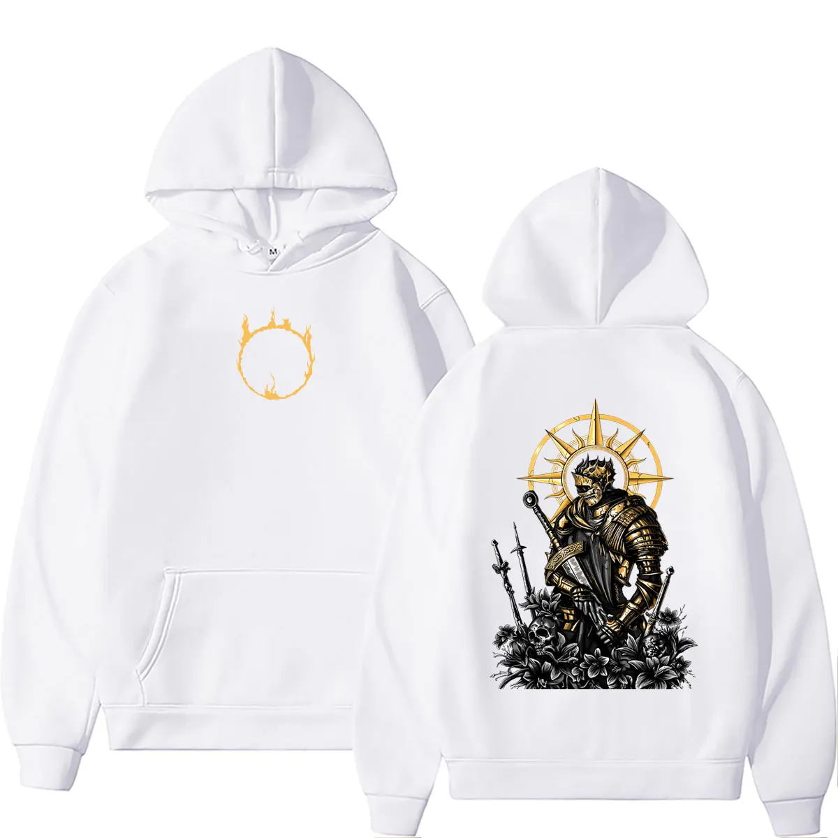 Толстовка с графическим принтом Dark Souls Solaire of Astora, унисекс, в готическом стиле, повседневная, для мужчин и женщин, модная уличная одежда (art.: 3920dc5fa8371) - 3920dc5fa8371
