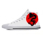 Кроссовки мужскиеженские из ткани с высоким верхом и 3D-принтом