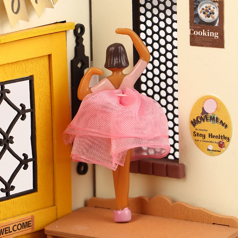 Музыкальная шкатулка куклы танцовщица декор фигурка орнамент музыкальная