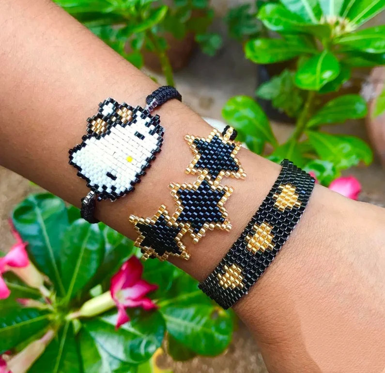 

Heart Bracelet set for Women miyuki Beaded Bracelets Jewelry Pulseras bracelet