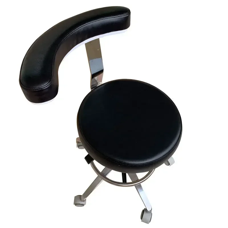 Beauty Chair for Lashes Hydraulic Chairs Salon Siege Barber Pump Multifunctional Products Barbers Washing Styling Red Wheels Spa