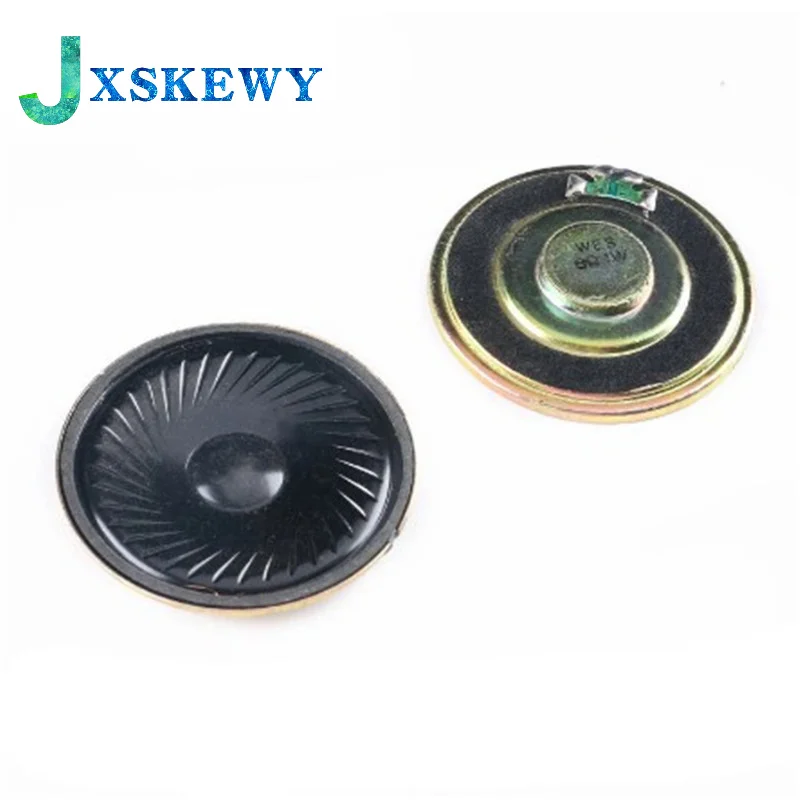 

2PCS/LOT New Ultra-thin Mini speaker 8 ohms 1 watt 1W 8R speaker Diameter 40MM 4CM thickness 5MM