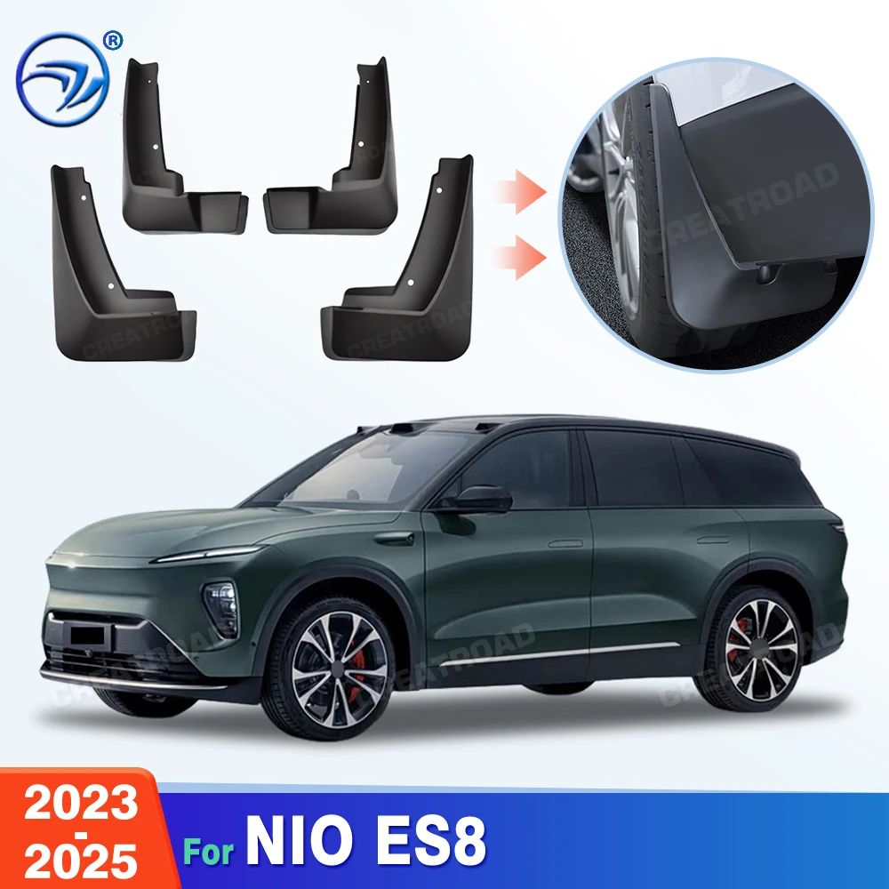 Фото Для NIO ES8 2023 2024 2025: Брызговики, защита от грязи, автомобильные аксессуары №5
