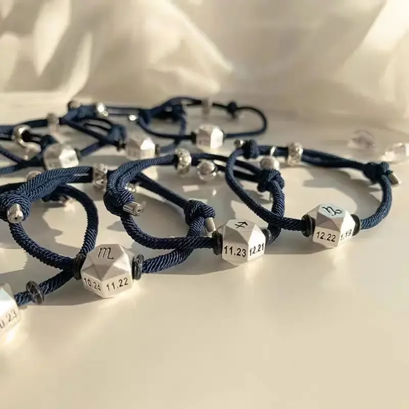 Браслет для пары Двенадцать созвездий шестипартия топор удачи Скорпион Баои