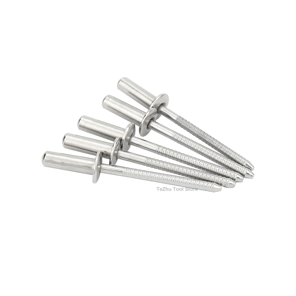 Заклепки из нержавеющей стали 304 с замкнутой круглой головкой водостойкие