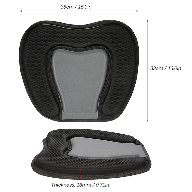 Мягкая подушка для сиденья 2 шт. 38 х32 см