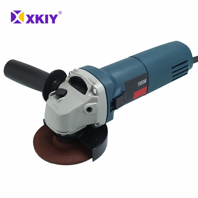 XKIY 1000W Rechargable Electric Angle Grinder Grinding Cordless 388VF Brushless Power Tools Machine Speed Angle Grinder Tool