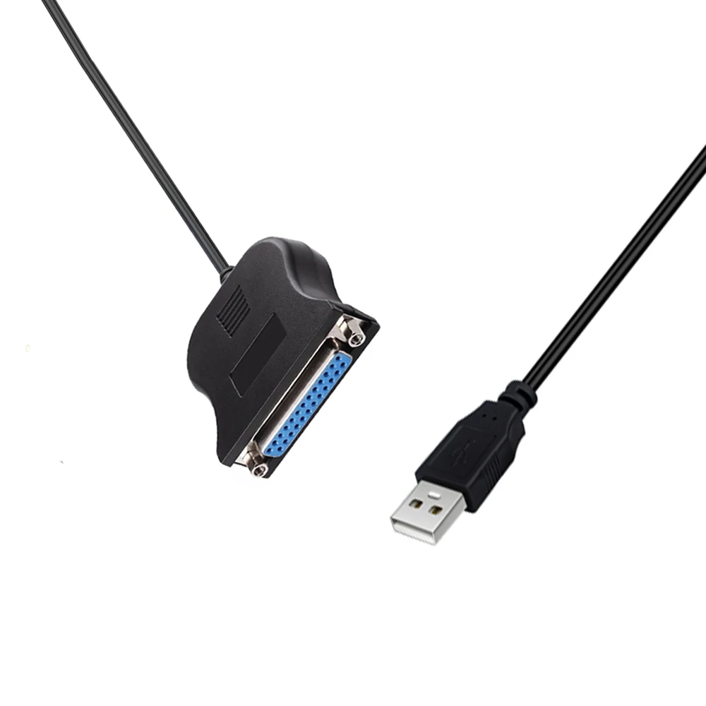 USB 2 0 до 25 Pin DB25 параллельный порт Кабель IEEE 1284 1 Мбит/с 25pin принтер адаптер Шнур |