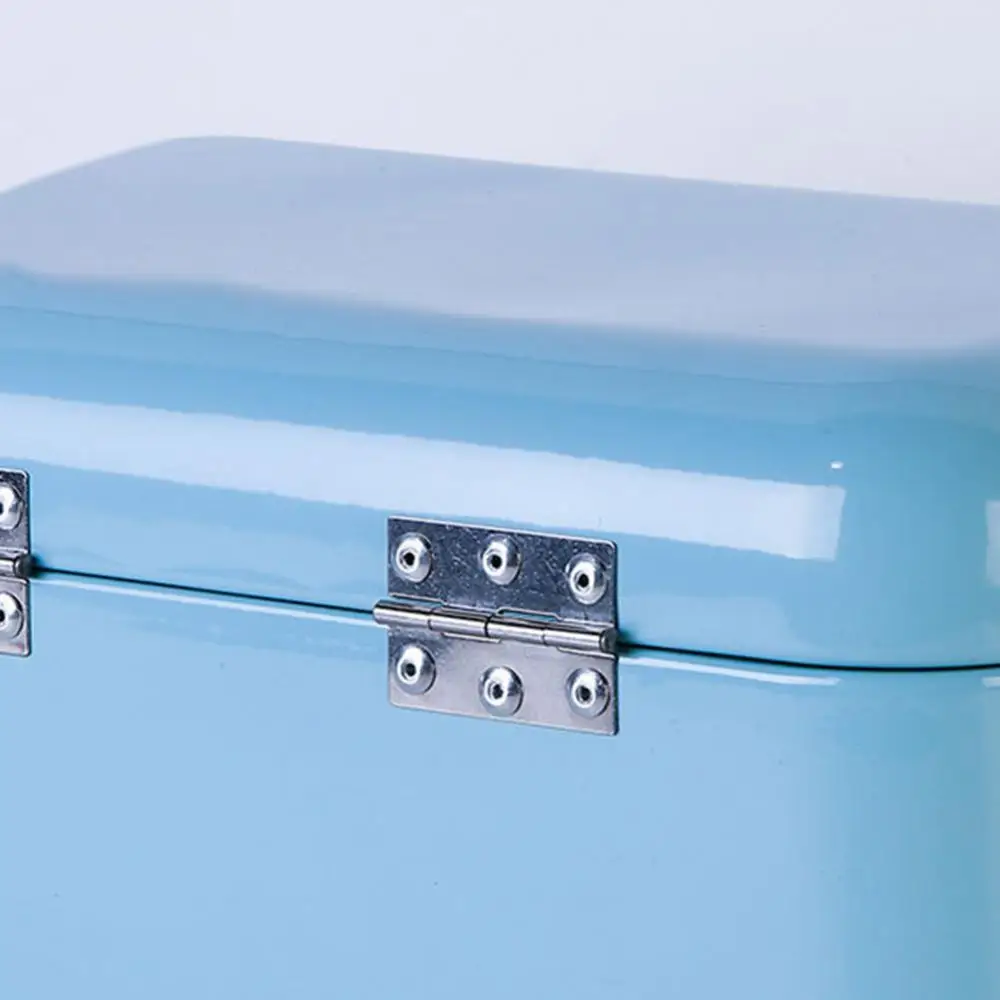 

Storage Boxes Bins Home Office Metal Storage Box Bread Shape Large Capacity Container Organizer Home Storage Organization