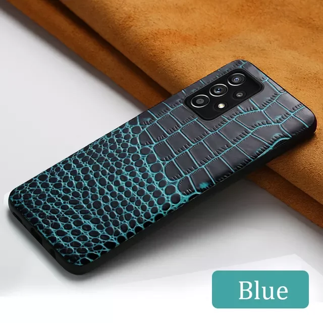 

for Samsung Galaxy A52 2021 A72 A51 A71 A50 M31 M51 S20 FE S21 Ultra S8 S9 S10 S21 Plus Note 20 10 9Genuine Leather Fitted Case