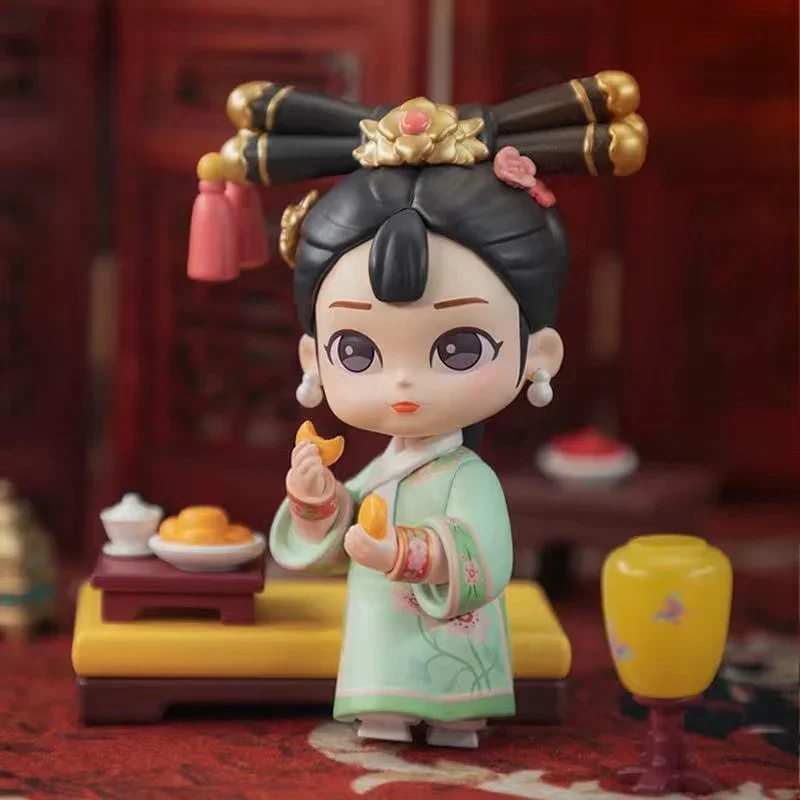 Фото Императрицы в дворце Legend of Zhen Huan слепая коробка коробка-сюрприз оригинальная фигурка мультяшная модель коллекция Mystery Box №4