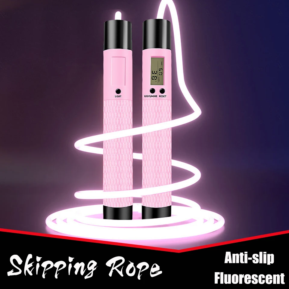 

Флуоресцентная Скакалка для фитнеса с рукояткой из АБС-пластика
