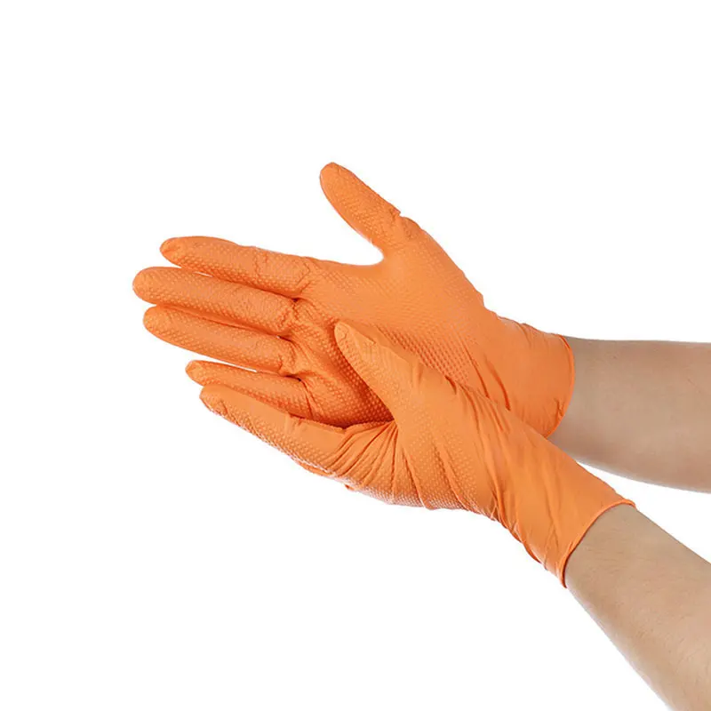Black Disposable Nitrile Gloves 50pcs Latex Free Powder-Free Small Medium Large Pink Tattoo Gloves For Work Kitchen Clean XS XL