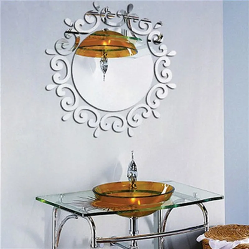 

Decorative Mirrors Wall Stickers Aesthetic Room Decor Mirror Stickers For Living Room Espejos Decorativos 2022 New Arrival