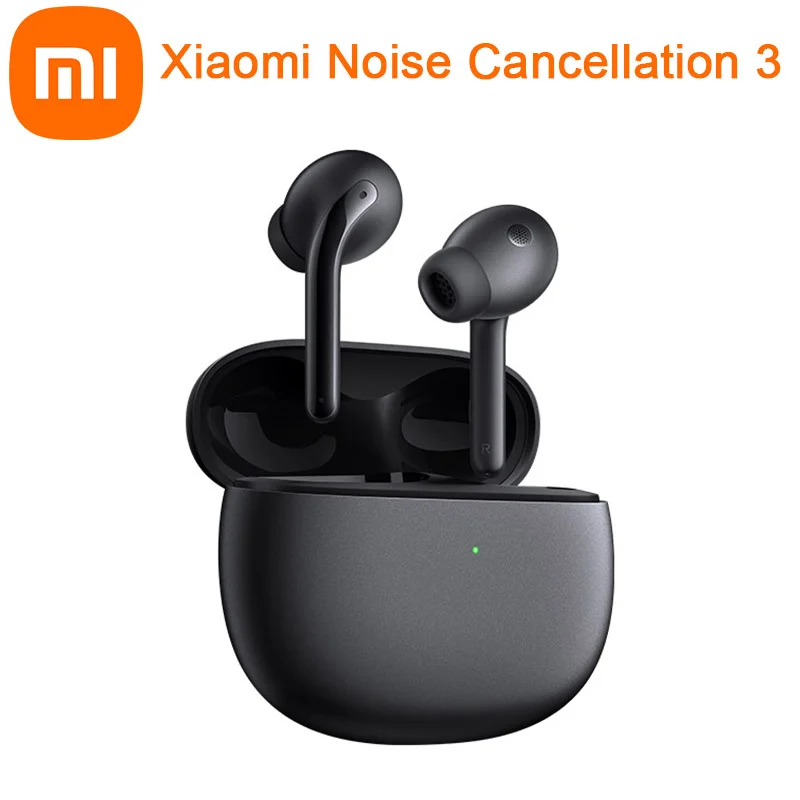 

2022 Xiaomi True Wireless Earphones 3 Bluetooth 5.2 40db Hybrid Active Noise Cancellation 3-Mic ENC IP55 Waterproof HiFi Earbuds