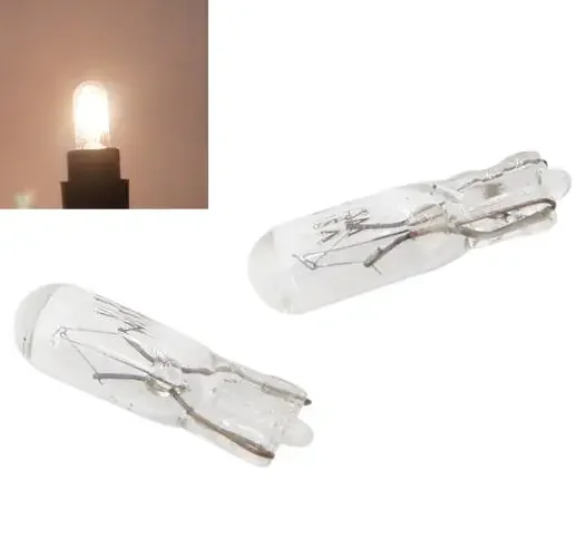 

Галогенная Автомобильная Лампа KEVANLY T5 W3W, 100 Шт., 12 В, 1,2 Вт, Теплый Белый/желтый