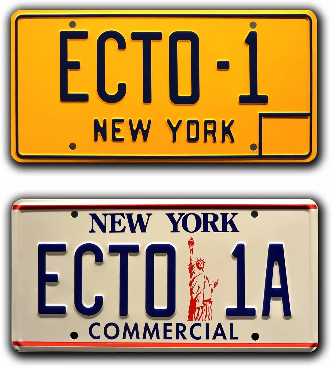 

Ghostbusters 1 & 2 | ECTO-1 + ECTO-1A | Металлический Набор для номерного знака