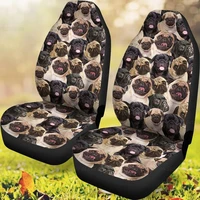pug full face car seat covers gift for him pug seat covers car decoration funny poodle gifts auto seat covers