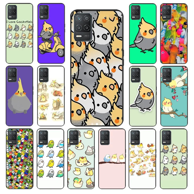 

Chubby Cockatiel bird Phone Case for OPPO Realme 8 7 6 6Pro 7Pro 8Pro 6i 5i C3 C21 C21Y C11 C15 C20 C25 X3 SuperZoom