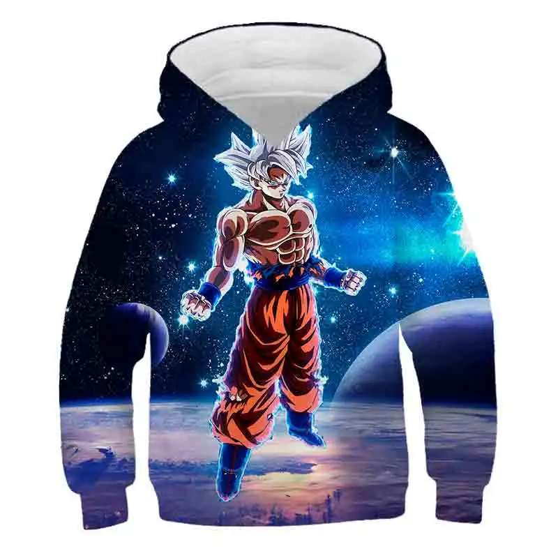 

Детская толстовка с капюшоном и принтом «Драконий жемчуг»