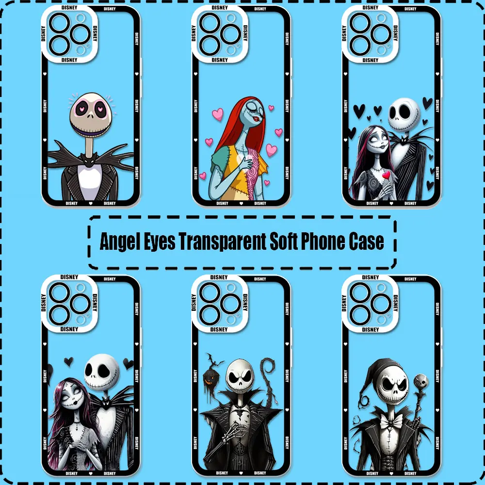Чехол Disney Кошмар перед Рождеством для Samsung Galaxy S25Ultra S24 S23 S21 S20 Fe S10 Plus 5G S25 Ultra Cqoues Cover