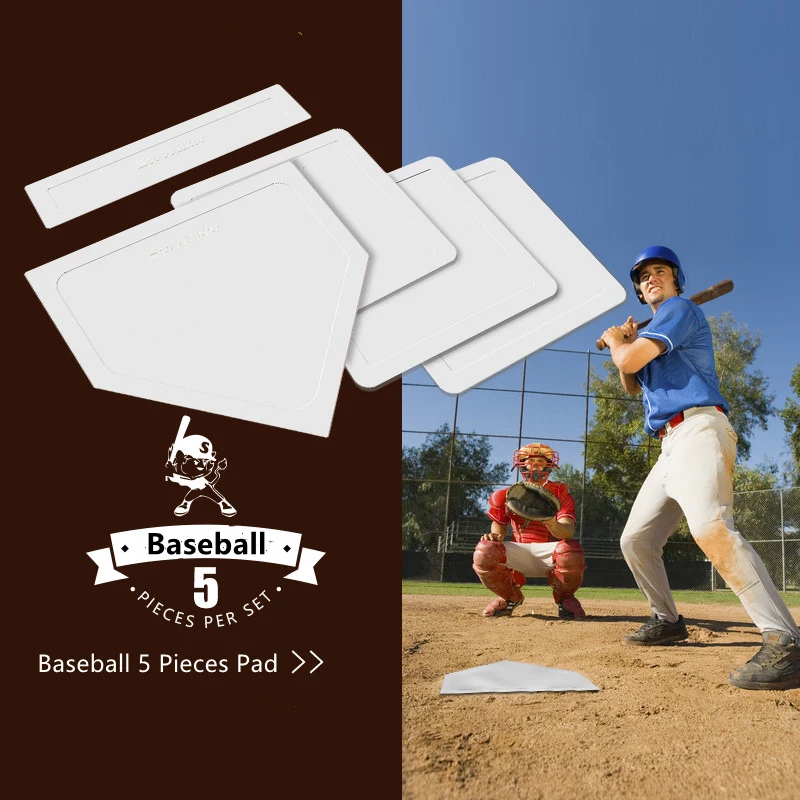 2.8mm TPE Baseball Training Base Pad Softball Accessories Homebase Mat Pitcher Mound Portable Outdoor Game Waterproof Anti Slip