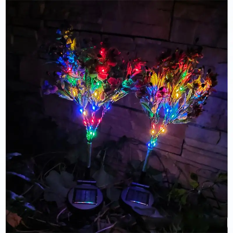 

Светильник с солнечной радужной оболочкой, 4 цвета, рандомный, термостойкий, простой в установке, водонепроницаемый, Ip55, аксессуары для дома ...