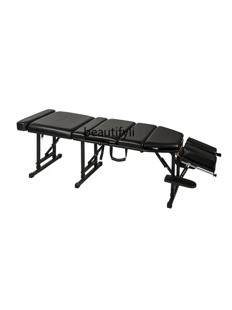 Портативная складная Массажная кровать для коррекции талии груди позвоночника