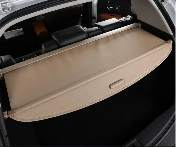 

Car Rear Trunk Security Shield Cargo Cover Fit For The Honda XRV VEZEL 2015-2018(black beige)