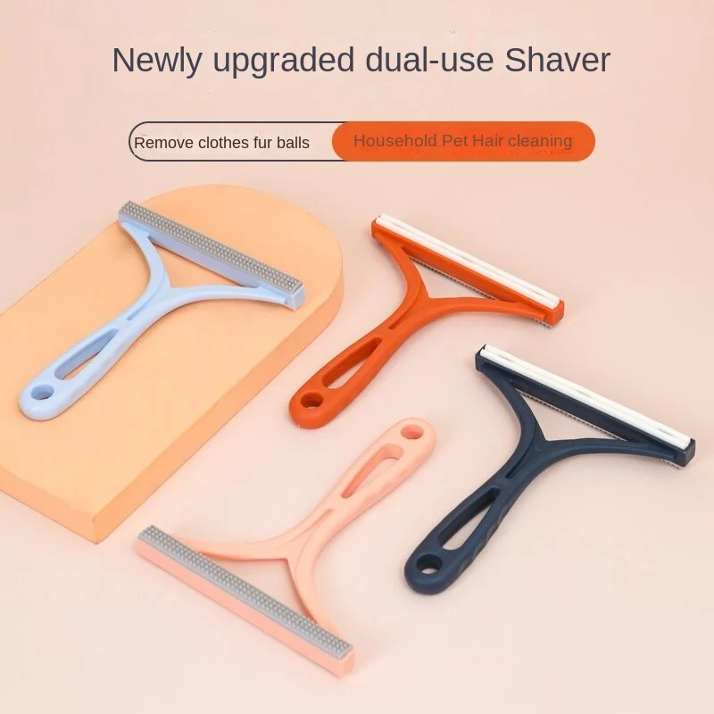 

Silicone Double Sided Hair Remover Portable Pet Hair Removal Plush Removal Bristles Clothes Fabrics Carpet Cleaning Tools Razor