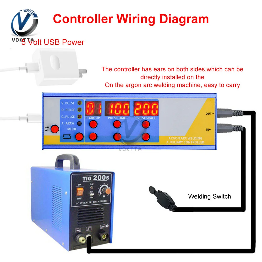 

Argon Arc Welding Retrofit Cold Welder Controller Machine Argon Arc Welding Pulse Controller Argon Arc Welding Spot Welding Mach