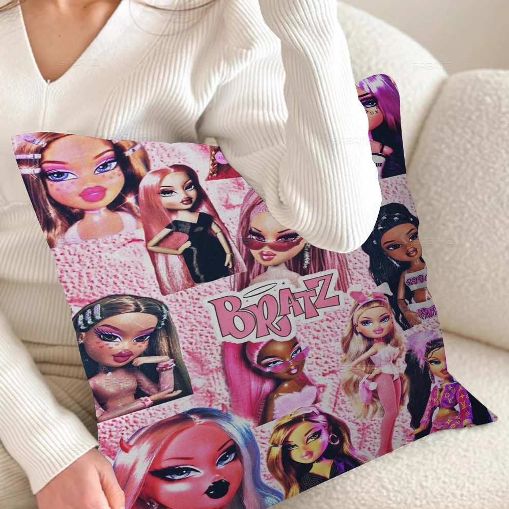 Прекрасная подушка D-Doll-Bratzes аниме-подушка диван-кровать чехол для подушки 45x45 см