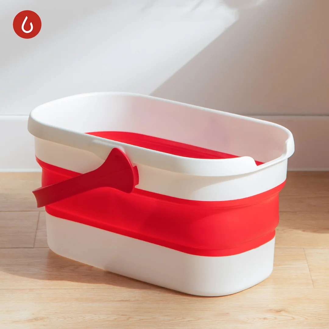 

Youpin Yijie Portable Foldable Bucket 12L Clean Bucket For Outdoor Fishing Camping Car Wash Mop Multifunctional Folding Bucket
