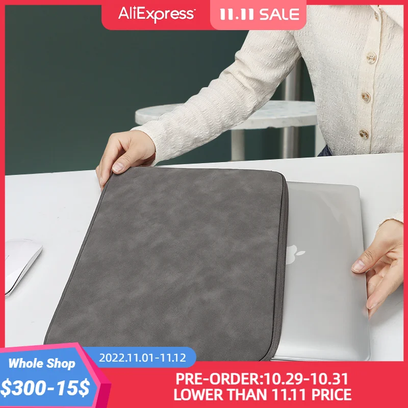 

Laptop Bag Sleeve Notebook Case For 13.3 14 15 15.6 inch HP Acer Xiami ASUS Lenovo Macbook Air Pro 13 16 Waterproof Laptop Cover