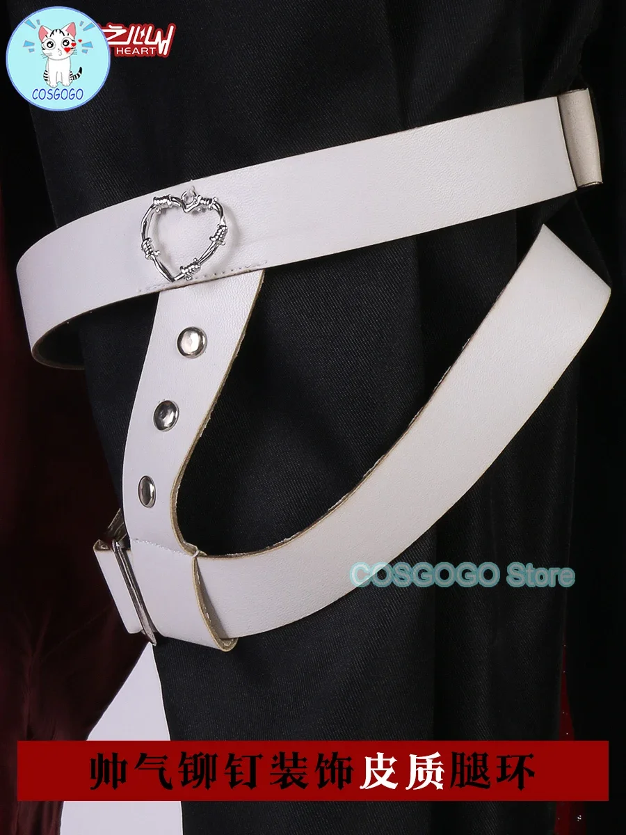 COSGOGO Vtuber Nijisanji Kuzuha Kanae ChroNoiR игровой костюм великолепный красивый косплей Хэллоуин